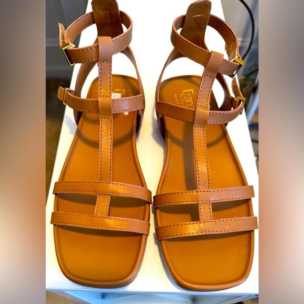 Tan Strappy Sandals